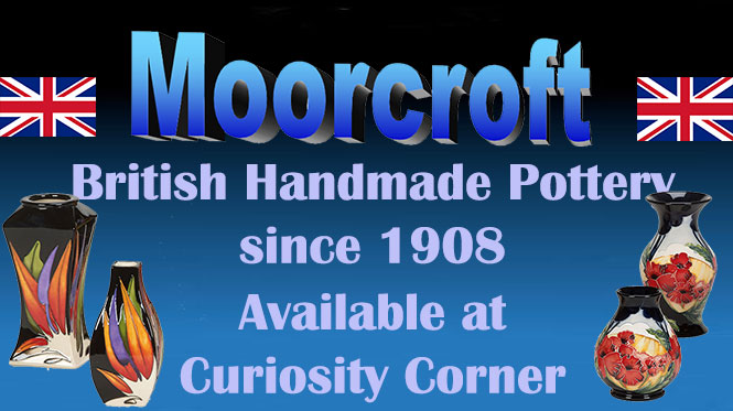 The Moorcroft Pottery Collection at Curiosity Corner
