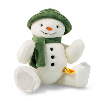 the snowman cuddly toy