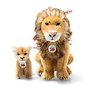 Steiff Lion King Mufasa and Simba 30th Annivesary Set