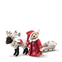 Steiff Sleigh Set